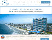 Tablet Screenshot of princeresortonline.com